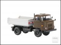 Hädl 121070-16 - TT - IFA L 60 Allrad, Ballonräder, Dreiseitenkipper - Mahagonibraun